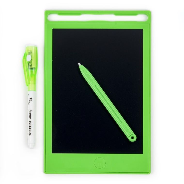 Kidea, tablet do rysowania światłem, LCD 8", dinozaury