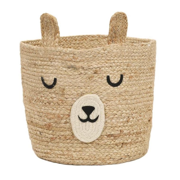 Kids Collection, Joy, pojemniki na zabawki, miś z uszkami, 28 cm