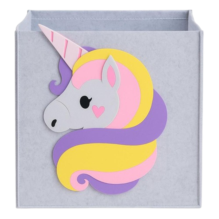 Kids Collection, Molki, filcowy pojemnik na zabawki, 30-30-30 cm