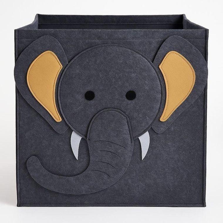 Kids Collection, Nooli, filcowy pojemnik na zabawki, 30-30-30 cm