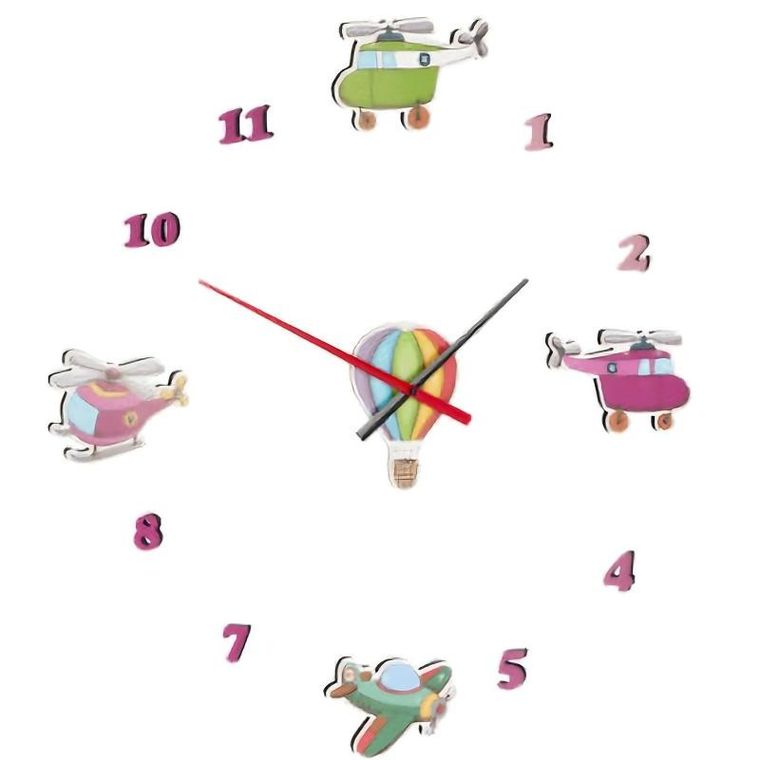 Kids Collection, zegar Diy do pokoju dziecka, Vib