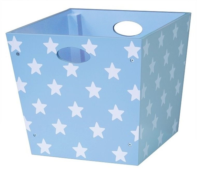 Kids Concept, Pudełko w gwiazdki, niebieskie