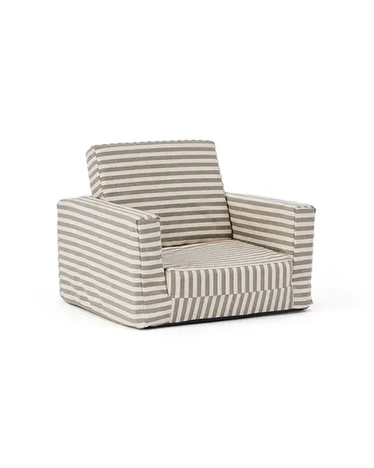 Kid's Concept, składany fotel w paski