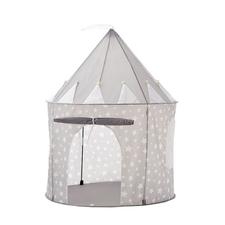 Kids Concept, Star, namiot w gwiazdki, szary