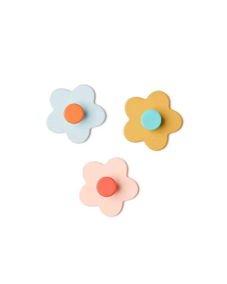 Kid's Concept, wieszaki, flower, 3 szt.