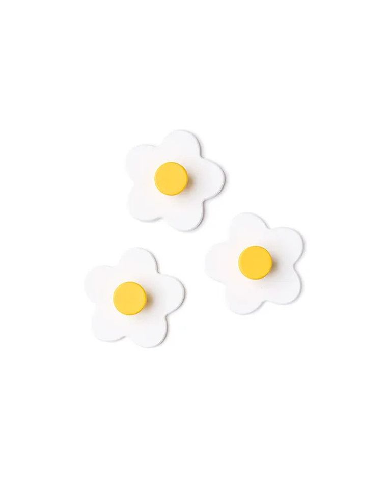 Kid's Concept, wieszaki, flower white, 3 szt.