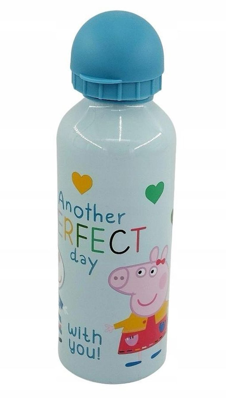 Kids Euroswan, Świnka Peppa, bidon, 500 ml