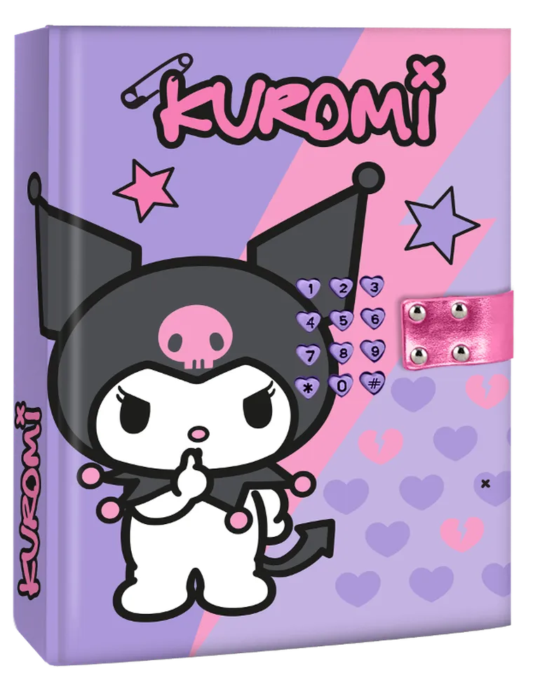 Kids Kuromi, pamiętnik na kod z efektami dźwiękowymi