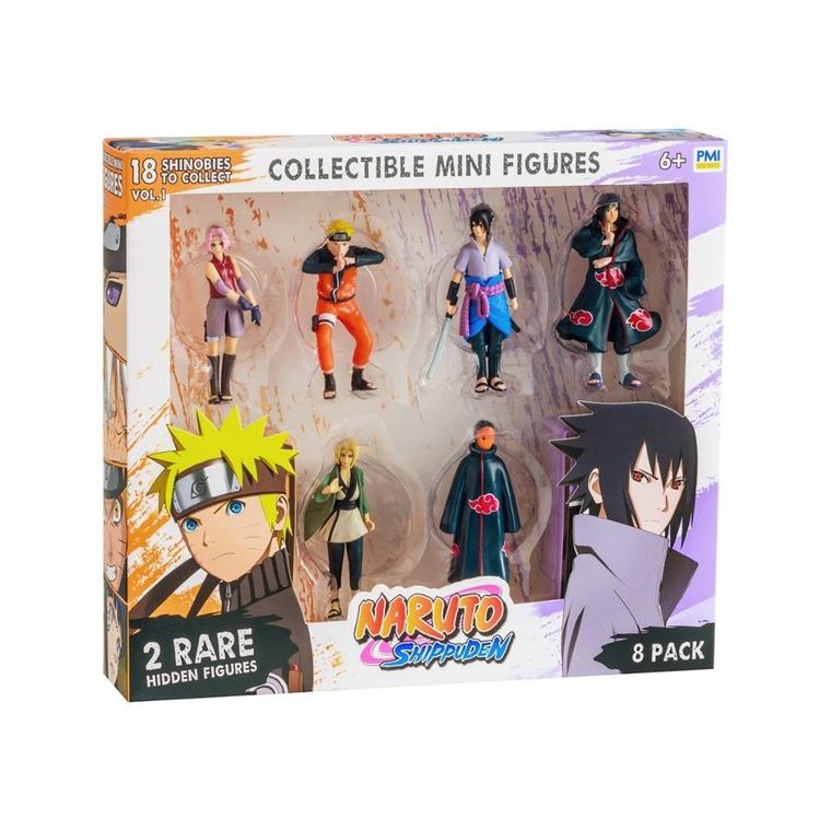 Kids World, Naruto Shippuden, figurki, 8 szt.