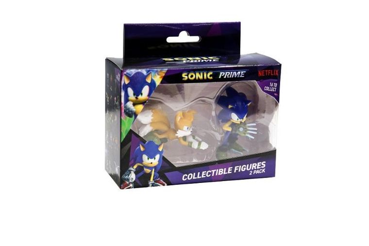 Kids World, Prime, Sonic the Hedgehog, figurki kolekcjonerskie, 2 szt.
