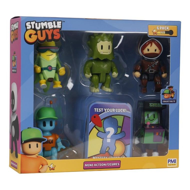 Kids World, Stumble Guys, mini figurki, 6 szt.