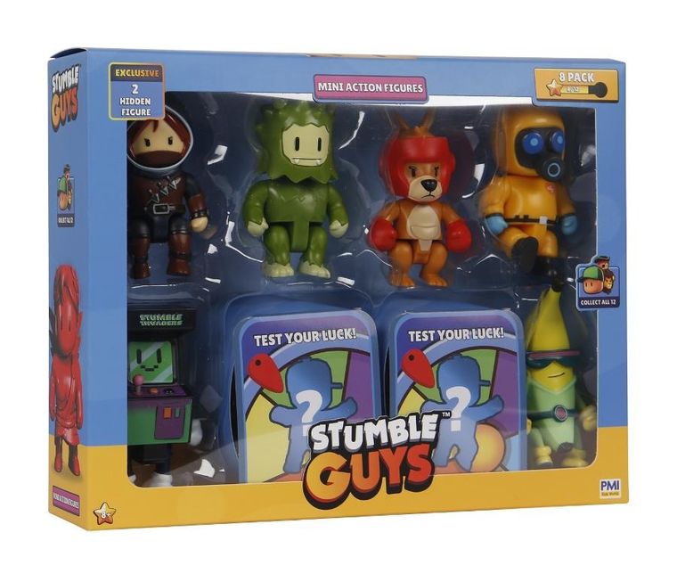 Kids World, Stumble Guys, mini figurki, 8 szt.