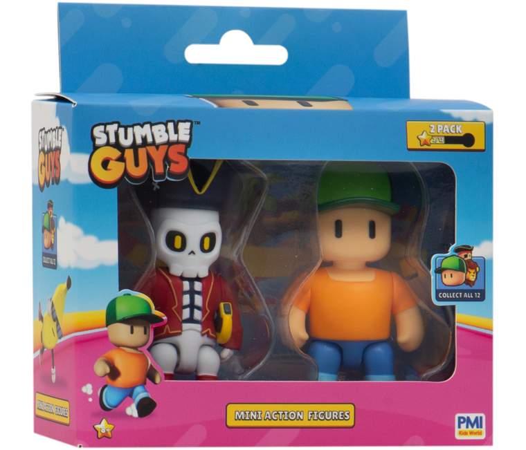 Kids World, Stumble Guys, Mr. Stumble i Capt Nohart, mini figurki, 2 szt.