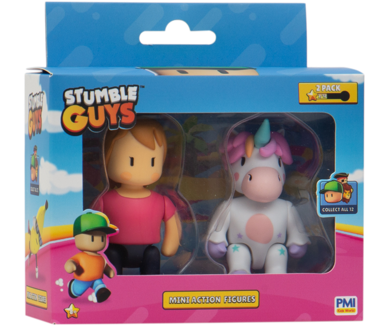 Kids World, Stumble Guys, Ms. Stumble Sprinkles, mini figurki, 2 szt.