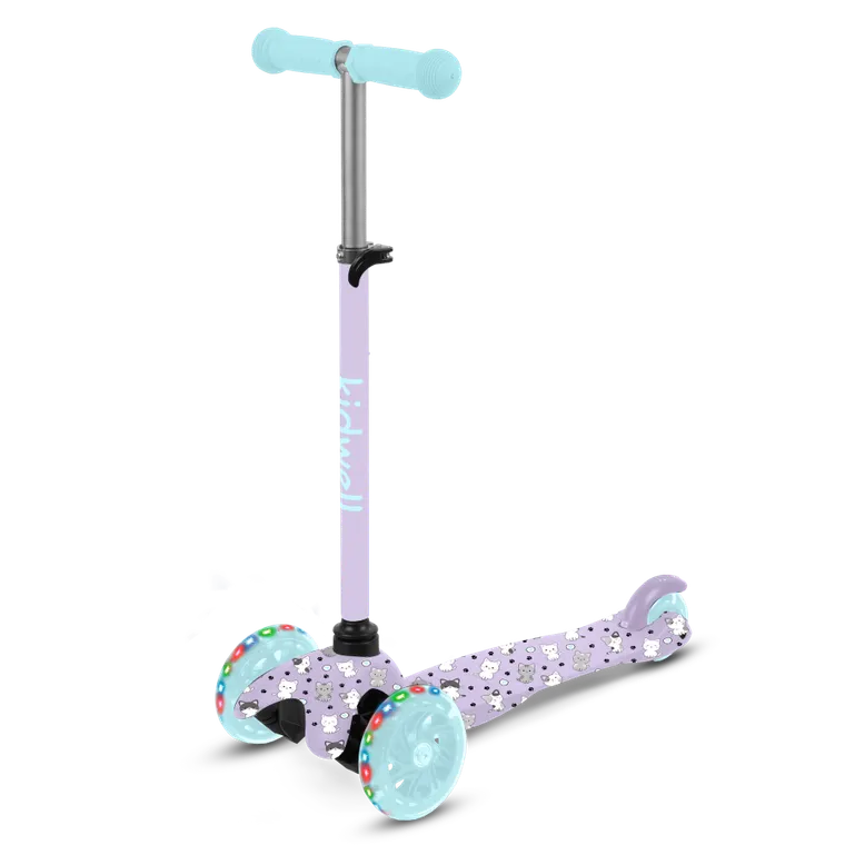 Kidwell, Uno, hulajnoga 3-kołowa LED, balansowa, kitty