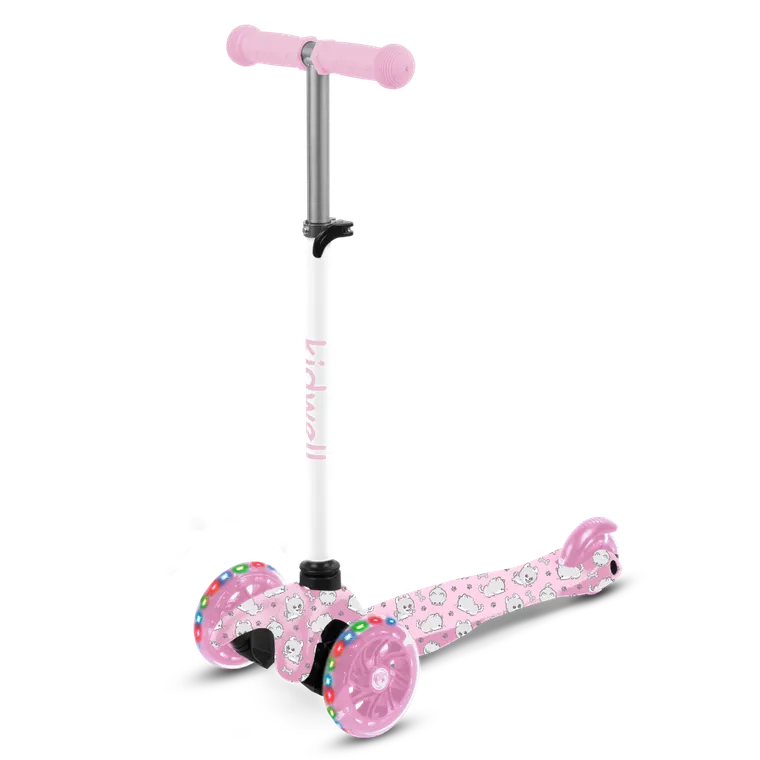 Kidwell, Uno, hulajnoga 3-kołowa LED, balansowa, puppy