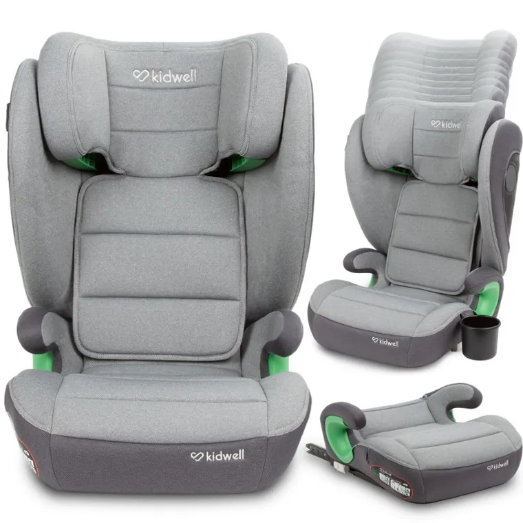 Kidwell, Weston, fotelik samochodowy, 2w1, light gray, 15-36 kg