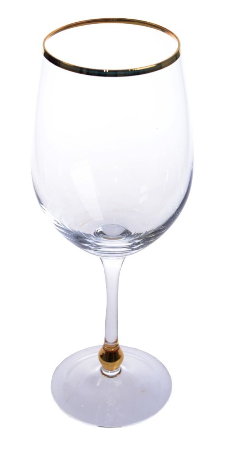 Kieliszek ze złotym paskiem, 8-24 cm