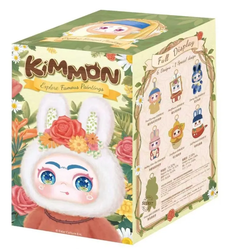Kimmon,Explore Famous Paintings, maskotka niespodzianka, 1 szt.