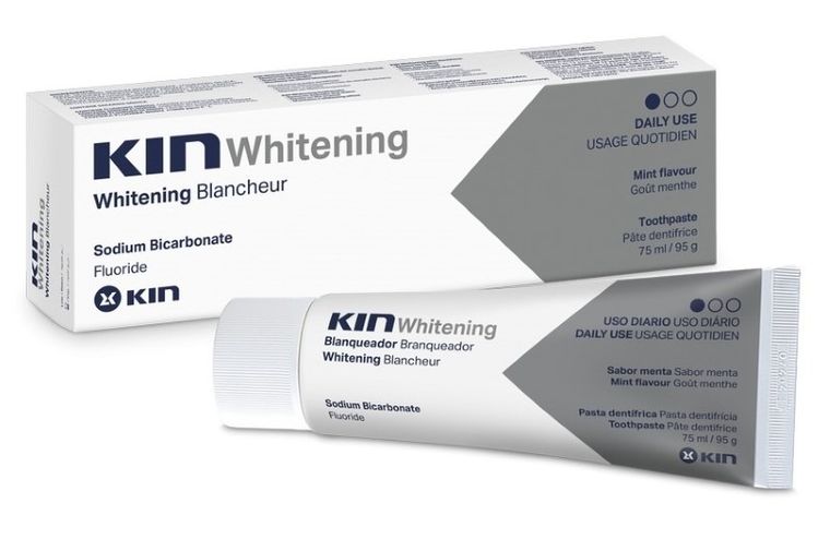 Kin, pasta wybielająca, 75 ml