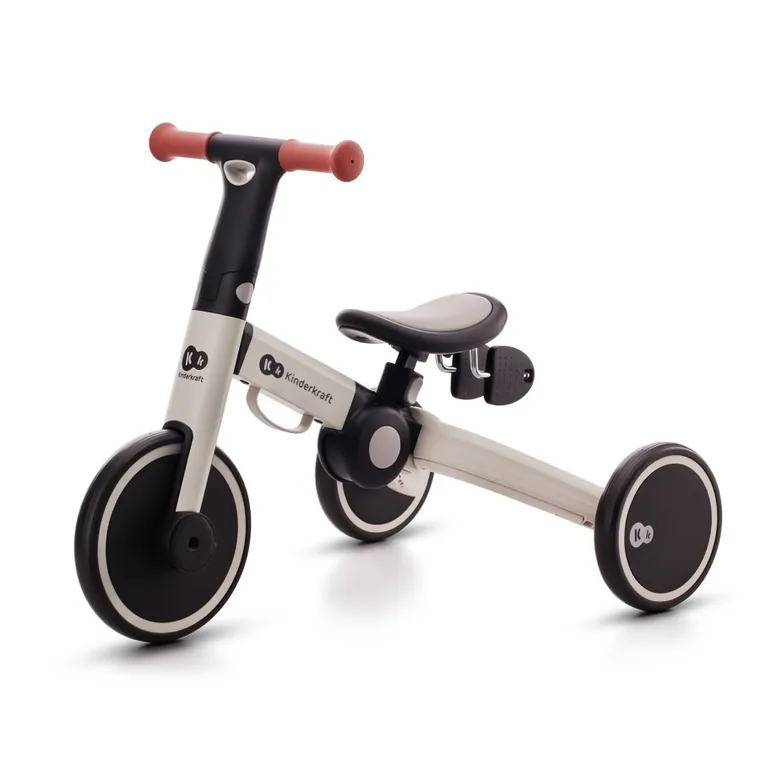 Kinderkraft, 4Trike, rowerek trójkołowy, Silver Grey
