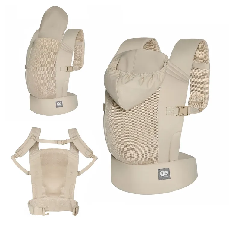 Kinderkraft, CarryBee, nosidełko ergonomiczne, beige
