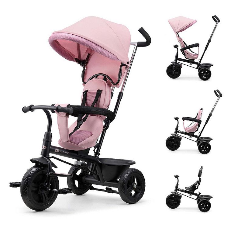 Kinderkraft, Freeway 2, rowerek trójkołowy, Pink