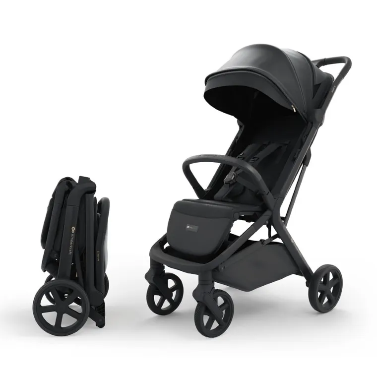 Kinderkraft, Nubi 3, wózek spacerowy, Midnight Black