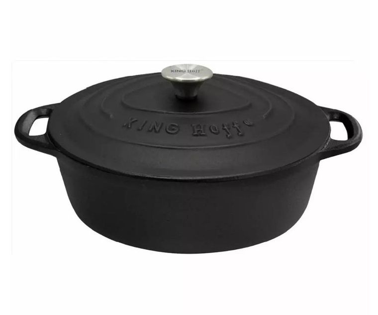 Kinghoff, brytfanna żeliwna, 33 cm, 6,2l