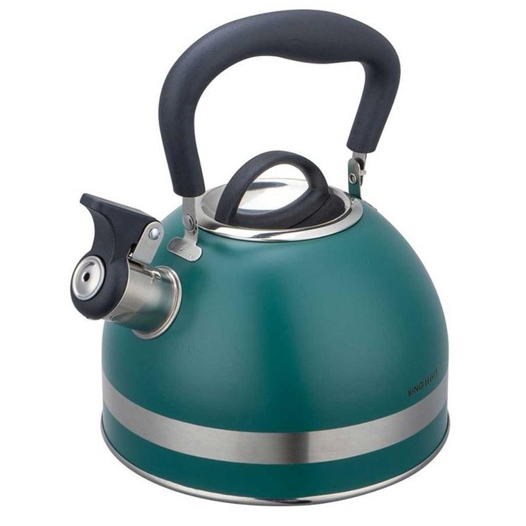 Kinghoff, czajnik, 1.8l z gwizdkiem, zielony
