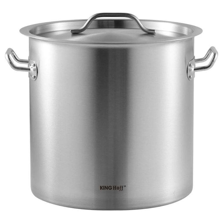 Kinghoff, garnek gastronomiczny z pokrywą, stalowy, 17l, KH-1961