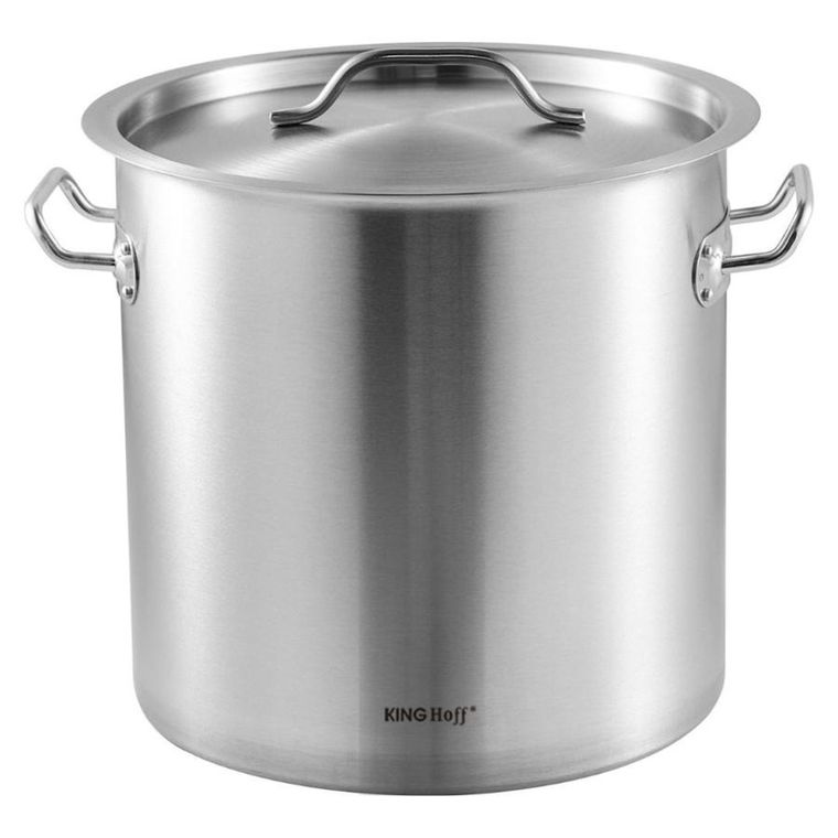 Kinghoff, garnek gastronomiczny z pokrywą, stalowy, 21l, KH-1962