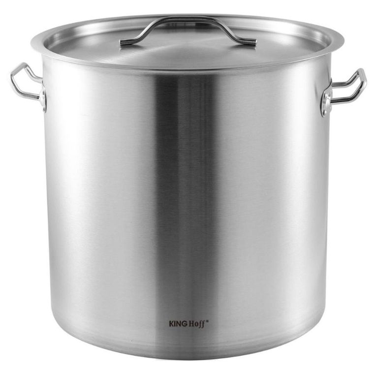 Kinghoff, garnek gastronomiczny z pokrywą, stalowy, 33l, KH-1964