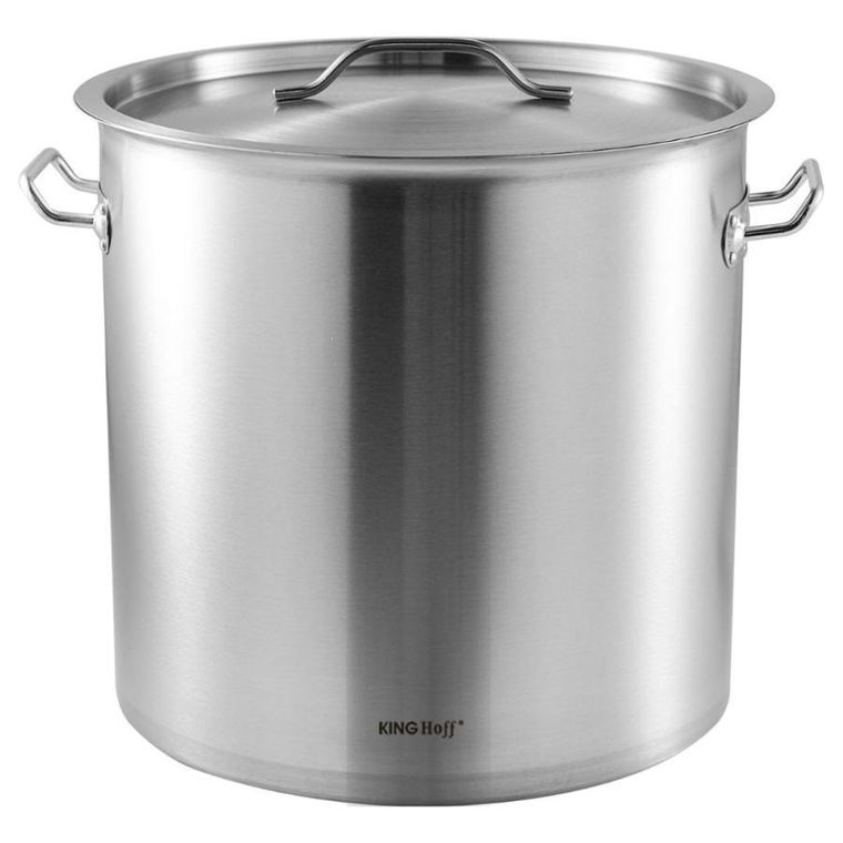 Kinghoff, garnek gastronomiczny z pokrywą, stalowy, 36l, KH-1965