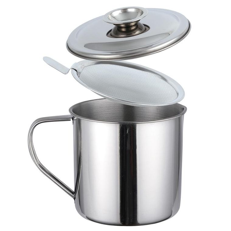 Kinghoff, garnek z sitkiem, na olej, 1,2l, KH-1726