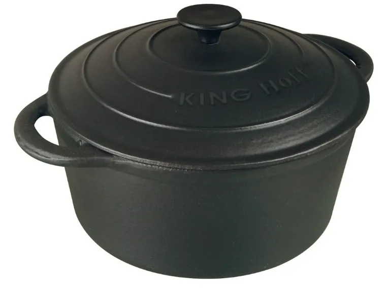 Kinghoff, garnek żeliwny, 22 cm, 2,4 l, KH-2253