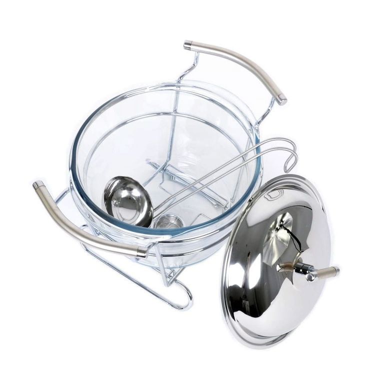 Kinghoff, podgrzewacz stołowy do zupy, 4 elementy, 4.0l