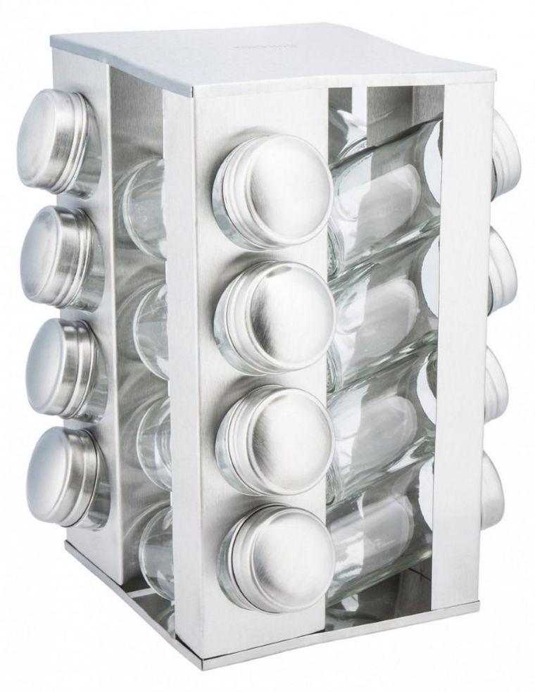 Kinghoff, stojak na przyprawy, 16 pojemników, KH-4007