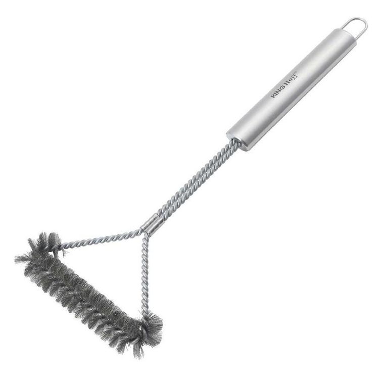 Kinghoff, szczotka do czyszczenia rusztu, grilla, stalowa, KH-1915