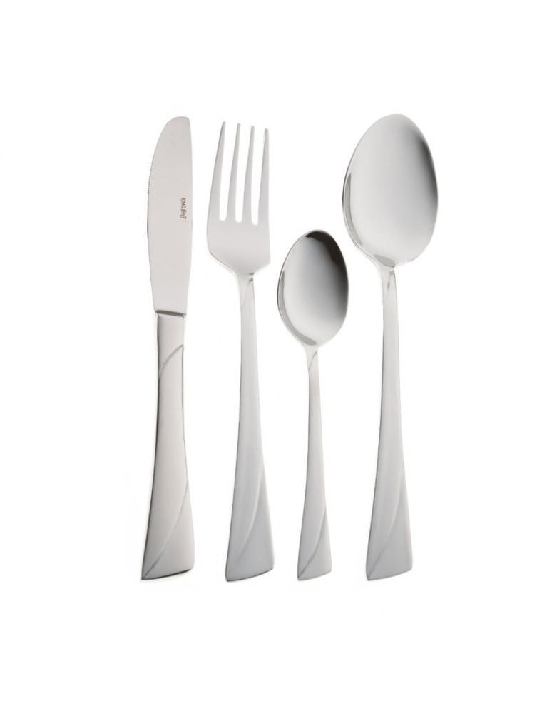 Kinghoff, sztućce, 24 elementy, wysoki połysk