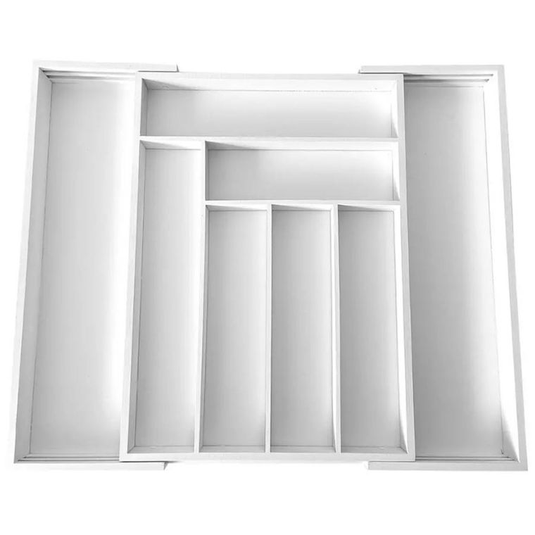 Kinghoff, wkład bambusowy do szuflady, biały, KH-1748