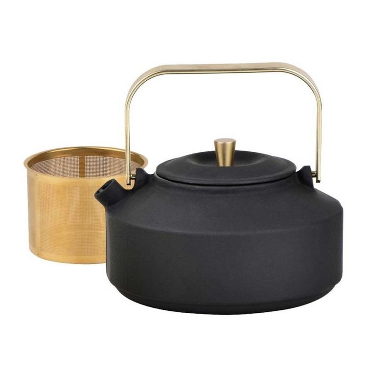 Kinghoff, zaparzacz żeliwny imbryk z filtrem, 1l