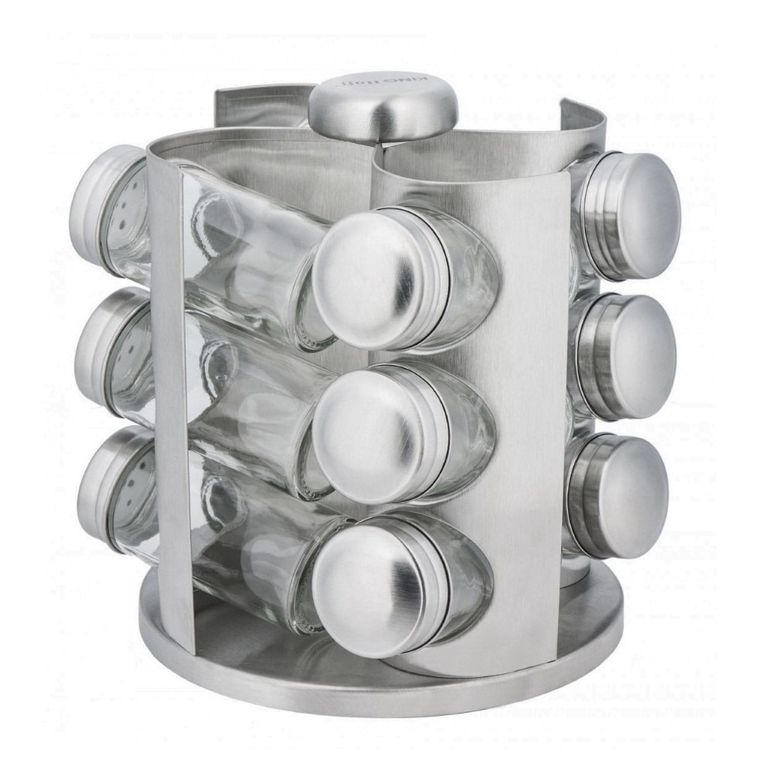 Kinghoff, zestaw pojemników na przyprawy, 12 elementów