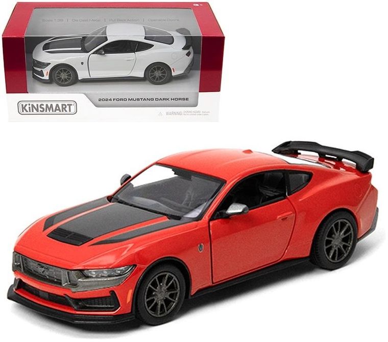 Kinsmart, Ford Mustang Dark Horse, model pojazdu, 1:38