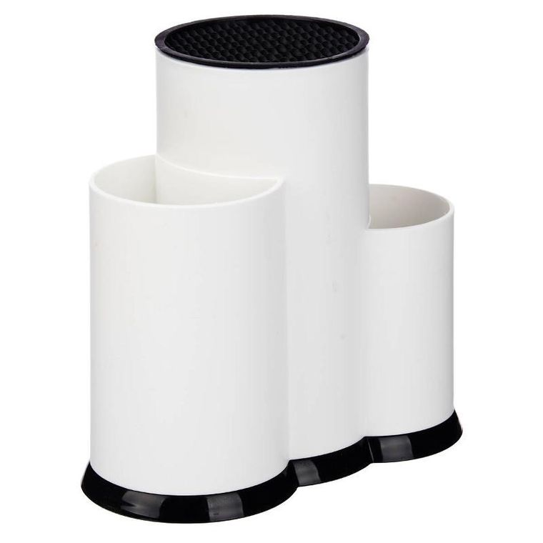 Kinvara, stojak na noże, plastikowy, 12.5-23-22 cm