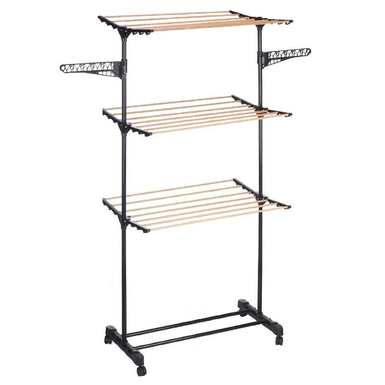 Kipit, Plastiwood, suszarka na pranie, 80-140-57-165 cm