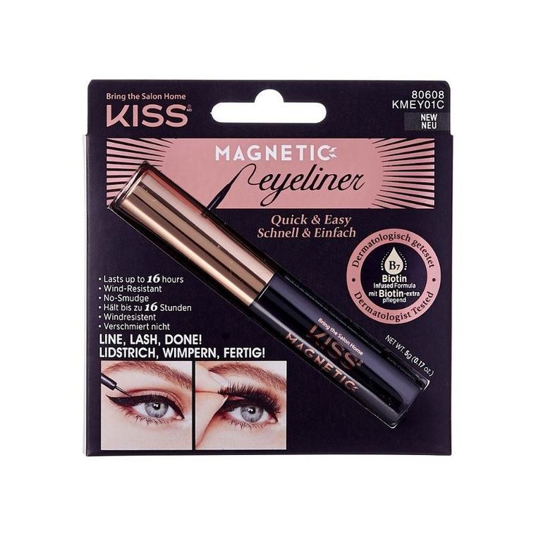 Kiss, eyeliner do rzęs magnetycznych, 5g