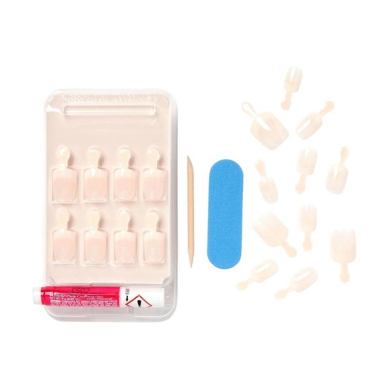 Kiss, salon, sztuczne paznokcie, acrylic french nude-breathtaking, 1 op, 28 szt.