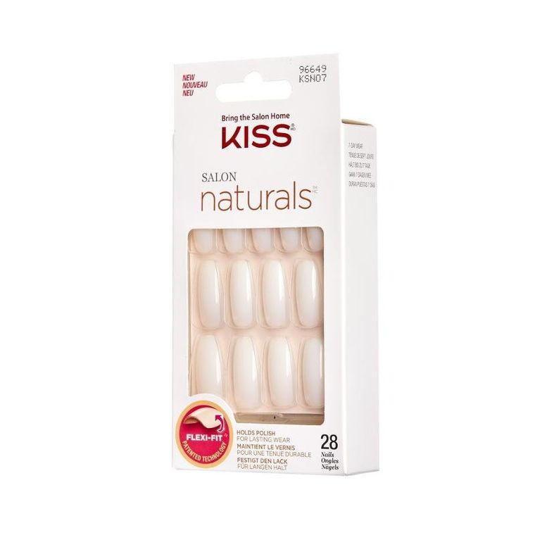 Kiss, salon, sztuczne paznokcie, naturals-walk on air, 1 op, 28 szt.