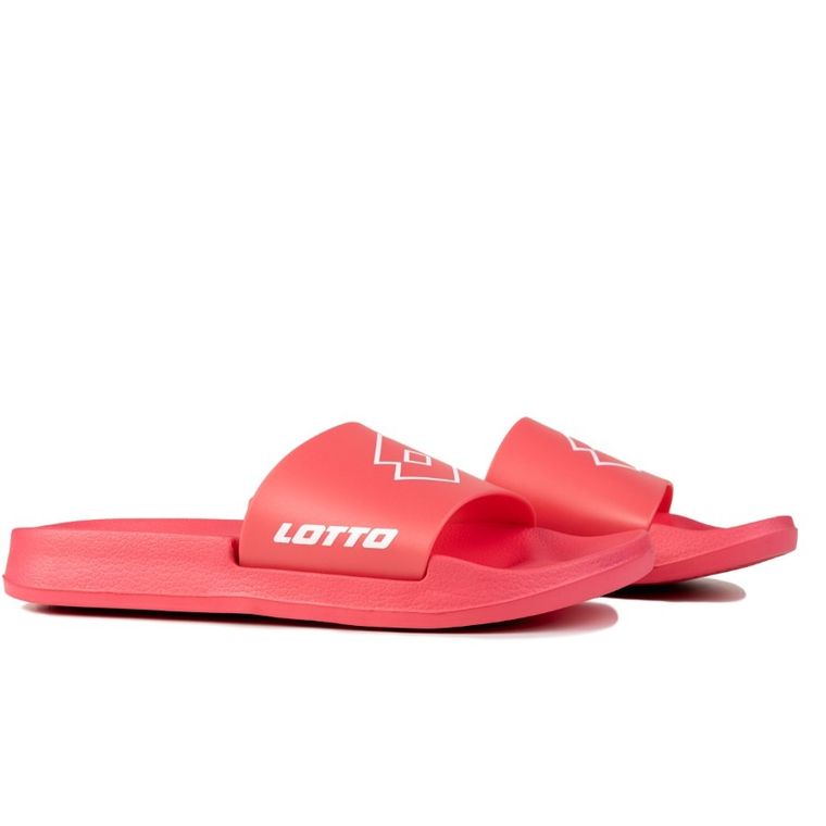 Klapki damskie, różowe, Lotto Lathi